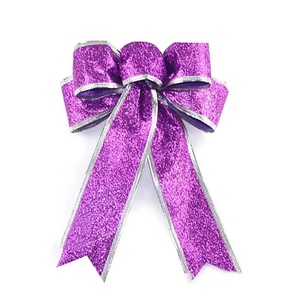 Laço de Natal 20x25cm Durável em Tecido para Decoração de Árvore, Guirlanda e Festas - Laços Festivos para Enfeite de Casa - Product Image 6
