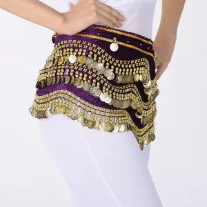 Cadena de Cintura para Danza del Vientre 2025 con Monedas, Lentejuelas y Borlas para Mujer, Falda de Danza del Vientre, <span class=keywords><strong>Accesorios</strong></span> para Disfraces de Danza India - Product Image 6