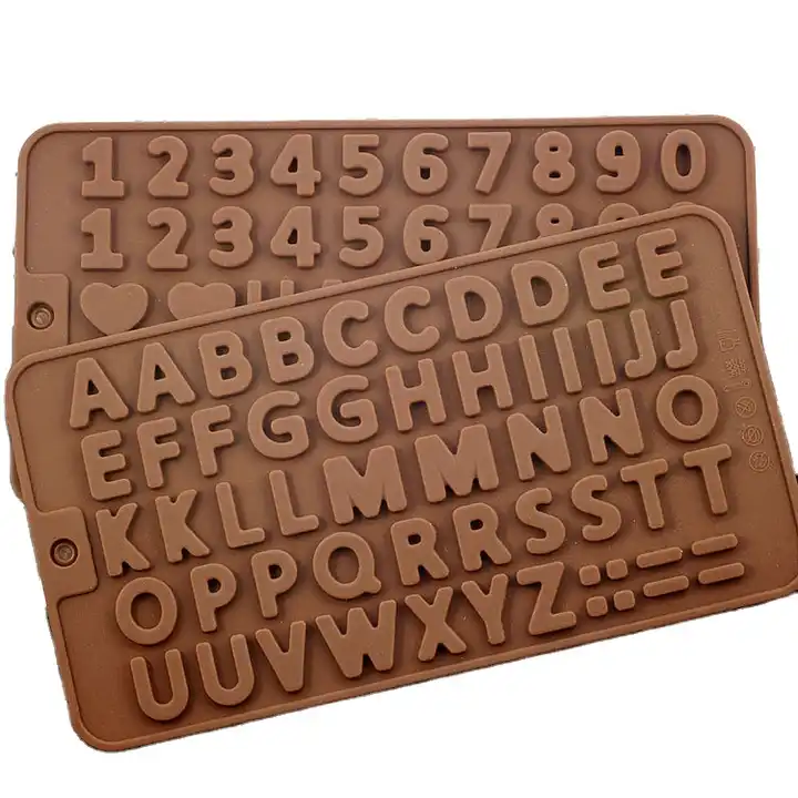 Letter & Numbers Silicone Molds