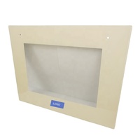 Impression en verre trempé enduit de fenêtre de haute qualité écran en soie personnalisé Beige 3.2mm Micro porte en verre de four