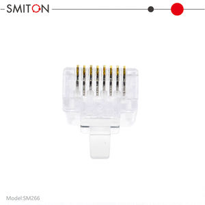Rj45连接器8p8c插头连接器Rj45模块化插头连接器Rj45 Cat6 - Product Image 3