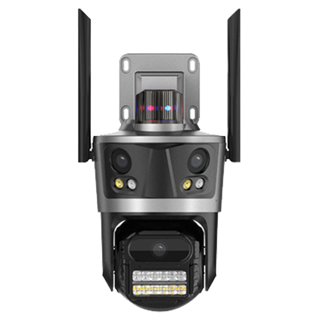 ICsee 9MP HD AI Smart PTZ WiFi Camera Home Outdoor Smart Humanoid Detection Tracking with Alert Information Push Wireless Camera