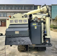 Moissonneuse-batteuse automatique 140 CV, récolteuse de céréales haute productivité, largeur de travail 2400 mm, transmission par engrenages, moteur et boîte de vitesses