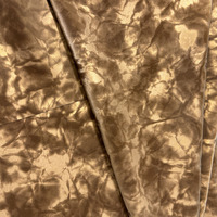 Cuir synthétique PU gaufré effet velours rétro craquelé 0,8 mm anti-moisissure, directement de l'usine, pour chaussures et sacs pour femmes