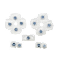 Kit de boutons conducteurs en caoutchouc de silicone pour PS5 V1.0 V2.0 V3.0 pour manette PS5 Accessoires de jeu