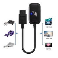 Câble convertisseur HD (SV) pour N64/NGC/SNES/SFC, adaptateur compatible HD, accessoires de câblage