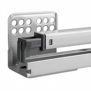 <span class=keywords><strong>Tringle</strong></span> de penderie extractible à fermeture douce, à montage supérieur, simple rangée, trois sections, pour un rangement efficace - Product Image 3