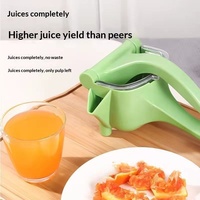 Multifunctionele handmatige kleine plastic citruspers voor fruit & groenten