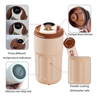 Thermos isotherme en acier inoxydable 316 avec affichage de la température, grande capacité, pour café, cadeau, logo personnalisé, vente en gros, usage domestique
