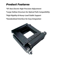 Plataforma de Ajuste Óptico Eléctrico XY de Alta Rigidez, Plataforma de Posicionamiento Motorizada XY, Instrumentos Ópticos, Plataforma de Microscopio