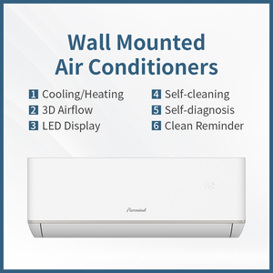 Precio de Fábrica, Aire Acondicionado A+++ de 18000 BTU, Calefacción Rápida, Mini Split, Control por Aplicación, Bajo Nivel de Ruido, Sistema HVAC - Product Image 3