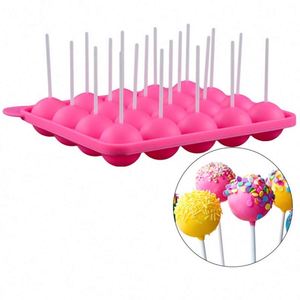20 Holes Chocolate Ball Cupcake <b>Cookie</b> Candy Maker DIY Baking <b>Tool</b> Custom Silicone Cake Mould - Product Image 2