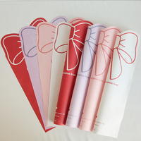 Rouleau de papier d'emballage à fleur unique pour bouquet coréen, papier cadeau pour arrangement floral