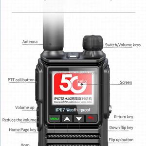 Walkie Talkie Freedomgo FM-13C Personalizado, Venta Caliente, Proveedor Chino, 4G, Largo Alcance, Portátil, con Tarjeta SIM - Product Image 3
