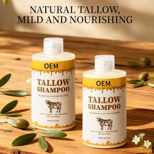 Nicht reizendes Bio-Haarpflege shampoo Handgemachtes Talg-und Ziegenmilch shampoo Feuchtigkeit spendendes Rinder talg shampoo - Product Image 5