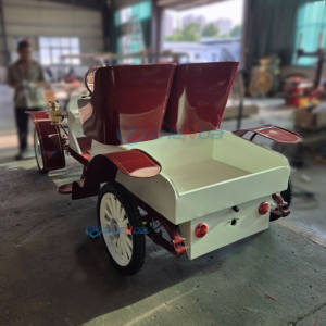 Carro Eléctrico Vintage, Venta Directa de Fábrica, Carrocería Retro Clásica, Vehículo Eléctrico Clásico, Transporte Especial - Product Image 6