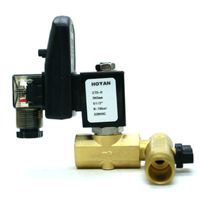 1/2 "<span class=keywords><strong>24V</strong></span> DC 220V <span class=keywords><strong>AC</strong></span> tự động cống solenoid <span class=keywords><strong>valve</strong></span> với hẹn giờ Máy nén khí van - Product Image 3