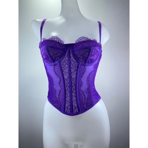 Blusas y Tops de Encaje a la Moda para Dama, Top Corto Tipo Bustier, Ropa Interior y Corsé Moldeador para Mujer - Product Image 4