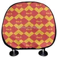 Housses de coussin de voiture NSPDK personnalisées, adaptées à toutes les voitures et camions, housses décoratives de protection pour appuie-tête de siège de voiture