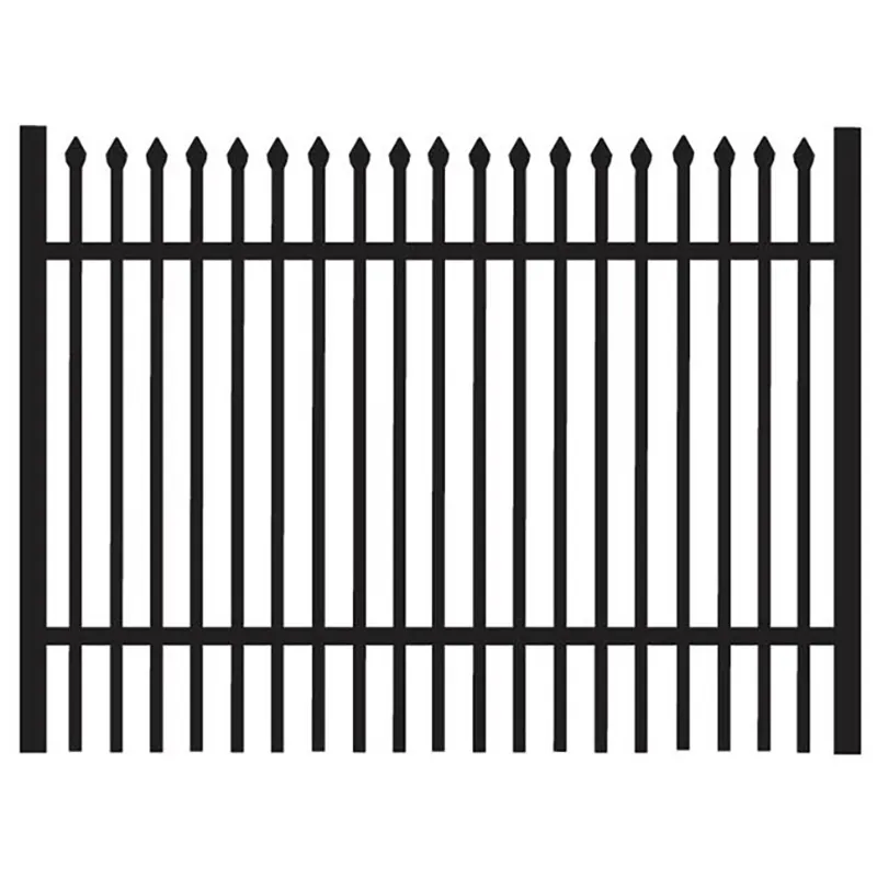 YC son derece özelleştirilebilir çiftlik çiti çelik tel galvanizli çelik borulardan yapılmış son derece şeffaf çit