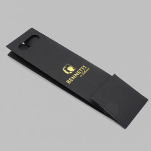 Sacs cadeaux en papier kraft brun avec poignée découpée, personnalisables avec logo, écologiques, pour bouteilles de champagne, bière, spiritueux et vin. - Product Image 3