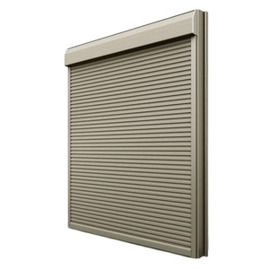 Porte de garage à enroulement électrique robuste avec télécommande, antivol et résistante au vent - Product Image 1