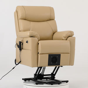 Sillón reclinable de belleza eléctrico de elevación y descenso cómodo de alta calidad con bandeja de manicura extraíble y reposapiés - Product Image 2