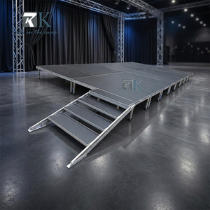 เวทีอลูมิเนียมปรับระดับได้สำหรับงานเทศกาล งานแสดงสด และงานปาร์ตี้ - Product Image 2