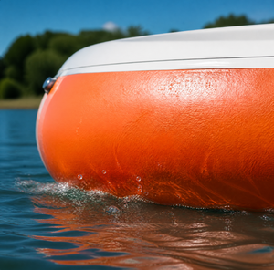 Barca Elettrica Galleggiante Personalizzata a Forma di Ciambella per BBQ con Parasole, Attrezzatura per Divertimento Acquatico per Progetti di Parchi Panoramici - Product Image 2