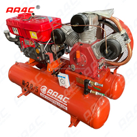 Compresseur d'air diesel à piston portable AA4C pour l'industrie minière, pompe à air extérieure, source d'air d'atelier AA-W2.8/5