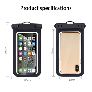 Multi-Color Universal Outdoor Sports IPX8 <strong>Waterproof</strong> Mobile Phone <strong>Bags</strong> With Hanging Rope Fit for Within 6.5 Inch <strong>Smartphone</strong> - Product Image 6