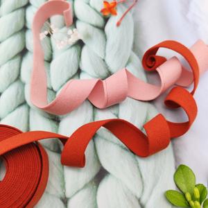 Haute qualité 1.5cm large bande élastique antidérapant couleur claire durable certifié Oeko-Tex maillots de bain sangle rouleau de commande minimum pour - Product Image 3