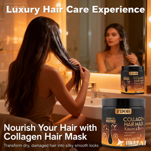 Usine OEM Masque Capillaire Hydratant à <span class=keywords><strong>la</strong></span> Kératine et aux Protéines, Traitement pour <span class=keywords><strong>la</strong></span> Perte et <span class=keywords><strong>la</strong></span> <span class=keywords><strong>Casse</strong></span> des Cheveux - Product Image 3