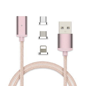 1.0 M Nylon Tressé Android Téléphone Fil 3 En 1 <span class=keywords><strong>Type</strong></span> <span class=keywords><strong>C</strong></span> <span class=keywords><strong>Cordon</strong></span> De Charge Micro Données <span class=keywords><strong>C</strong></span>âble <span class=keywords><strong>Usb</strong></span> Magnétique - Product Image 1