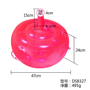 Dildo gonflable féminin simulé, peut être rempli d'eau, pour les fournitures de fête, jouets durables pour adultes, portables et faciles à ranger - Product Image 5