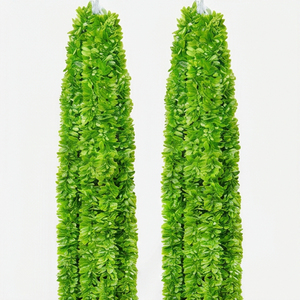 Artificial Green Hanging Amaranthus Garland Decorative Flower <b>String</b> for Wedding Stage Backdrop Home <b>Garden</b> Decor - Product Image 3