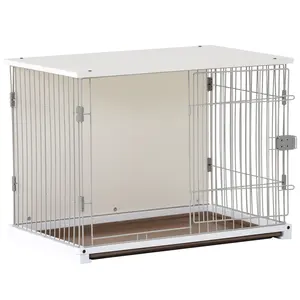 Pets Dog Crate Wooden Dog Kennels Cage Single Door Dog Crates for Home USA STOCK