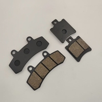 Kampas Rem Belakang Sepeda Motor Listrik Baru ZBY (Rem Cakram) Bebas Asbes 3% Serbuk Tembaga 86x43x7.6mm untuk Model Z-607 2500km