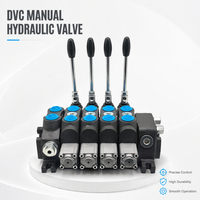 Katup Hidrolik 4 Spool Split Multi Arah untuk Mesin Konstruksi