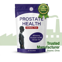 Thé vert biologique aux herbes MWTEA pour la santé de la prostate, soutien naturel du flux urinaire masculin, 30 sachets