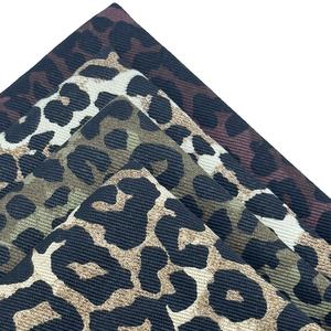 Модные Брендовые брюки из чистого хлопка с леопардовым принтом - Product Image 4