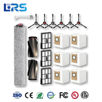 Accessoires de remplacement pour Eufy Omni E25/E28, lot de 17 |   Comprend 1 serpillière à roulettes, 2 brosses principales, 6 brosses latérales, 3 filtres, 6
