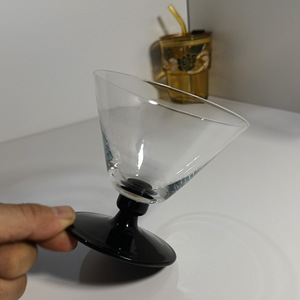 Tasse à pied haute <span class=keywords><strong>Raymond</strong></span> faite à la main en cristal sans plomb, haute transparence, style coloré, idéale pour offrir en hôtels et restaurants - Product Image 4