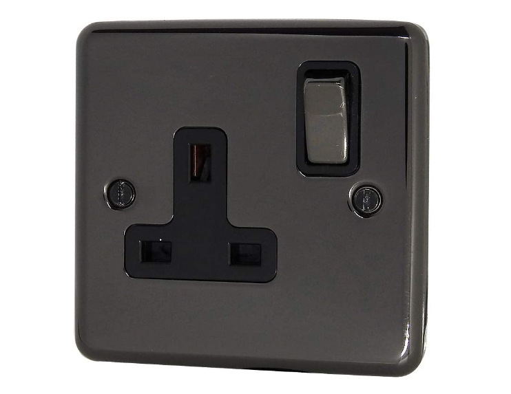 High panel wall socket british standard switch with best quality