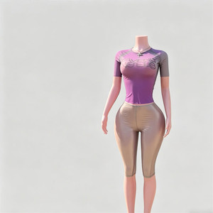 Women Letter Mesh O Neck Short Sleeve Slim Crop <strong>Top</strong> and <strong>See</strong> <strong>Though</strong> Knee Length Pants Two Piece Sets - Product Image 6