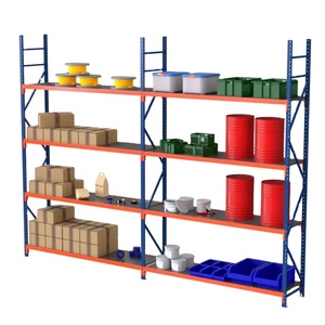 Nhà Máy Giá 200Kg Xếp Chồng Kệ & Kệ Có Thể Điều Chỉnh 5-Hai Lớp Thép Kho Lưu Trữ Giá Và Kệ Đơn Vị - Product Image 2