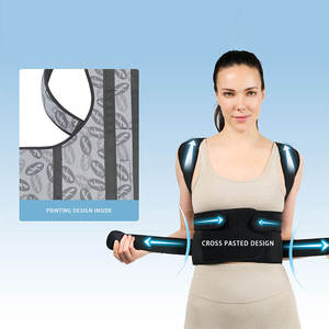 Nuevo Soporte Lumbar para la Espalda, Corrector de Postura, Protección Ajustable para la Columna Vertebral, Soporte para la Hombrecita Curvada, para Hombres y Mujeres - Product Image 1