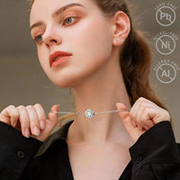 Joyas De Plata 925 Cadena Y Charmes Por Mayor Bracelets de mode avec breloques en argent séduisantes