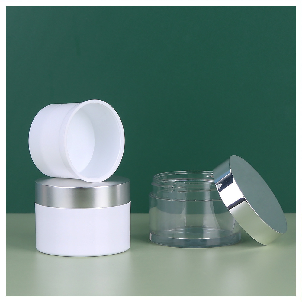 China's strength factory produces various sizes of empty skin care bottles and jars packaging and body scrub jars