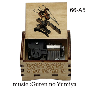 โจมตี Titan shingeki NO kyojin ataque De Los titanes <span class=keywords><strong>Guren</strong></span> NO yumiya Mechanical Music BOX แฟนอะนิเมะและของขวัญเพื่อน66 - Product Image 5